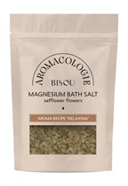 Соль цветочная магнивая для ванны ™ "BISOU Aromacologie" Расслабляющая, с цветками сафлора, 330 мл VM-00012356
