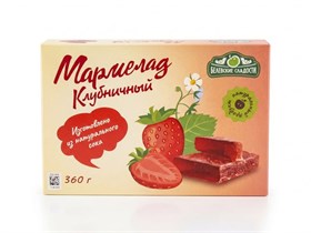 Мармелад  ™ "Белевские сладости" Клубничный, 360 гр. УП-00000279