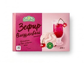 Зефир ™ "Белевские сладости" из пюре яблок, со вкусом Вишня, 250 г УП-00000277