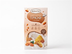 Печенье ™ "Bezglutini" Кокосовое Трюф с миндалем, 85 гр УП-00000383