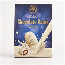 Конфеты ™ "SULTAN" Chocolate dates White , финиковые с миндалем в белом шоколаде, 100 гр УП-00000018