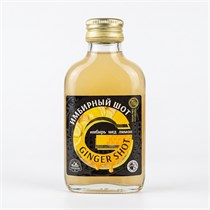 Напиток ™ "Столбушинский" Имбирный шот с лимоном и медом (GINGER SHOT), 100 мл. УП-00000486