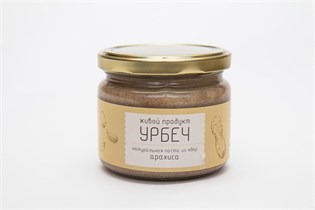 Урбеч ™ Живой продукт из ядер АРАХИСА 225 гр. Урбеч ™ Живой продукт из ядер АРАХИСА 225 гр.