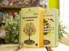 Суп ™ ОРГТИУМ с томатом и машем180 гр. Суп ™ ОРГТИУМ с томатом и машем180 гр.