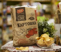 Чипсы картофельные ™ Bruto snacks Томат и укроп 150 гр. Чипсы картофельные ™ Bruto snacks Томат и укроп 150 гр.