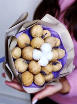Букет с хлопком