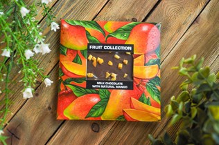 Шоколад ™  World&Time  Fruit collection Молочный с манго, 80 гр